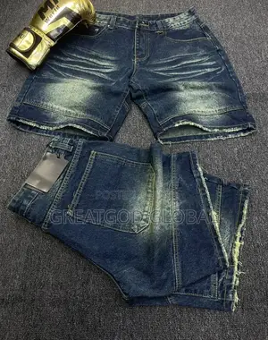 Luxury Thick Jeans Shorts for Men and Women