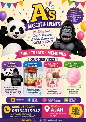 A’S Mascot and Event