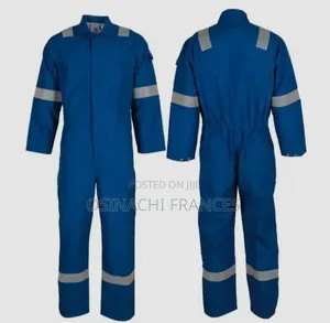 Grown Blue Coverall Thick Material