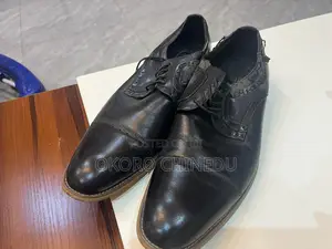Used Black Lace Up Shoe
