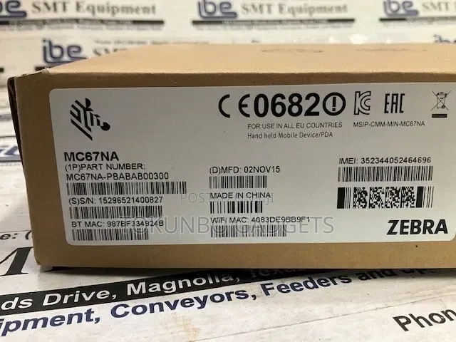Zebra Mc67 Mobile Computer