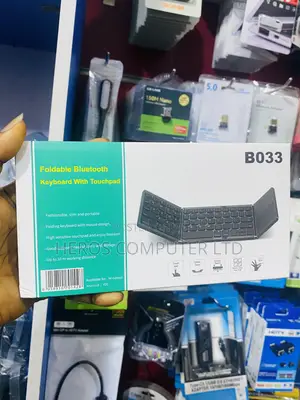 Folding Bluetooth Keyboard With Touchpad