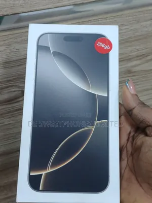 New Apple iPhone 16 Pro Max 256 GB Gold