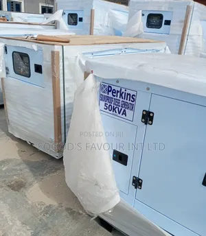 50kva Perkins Soundproof Generator 100% Copper Coil