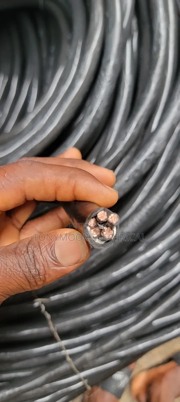 6mmx5core PVC PVC Cable