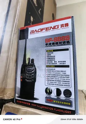 Baofeng Portable Walkie Talkie for Emergency Communication