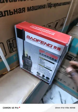 Baofeng Professional Walkie Talkie for Security Services
