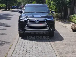 New Lexus LX 2025 Black