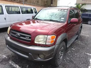 Toyota Sequoia Limited 4dr SUV (4.7L 8cyl 4A) 2004 Red