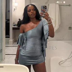 Boney Shoulderless Hip Hug Dress