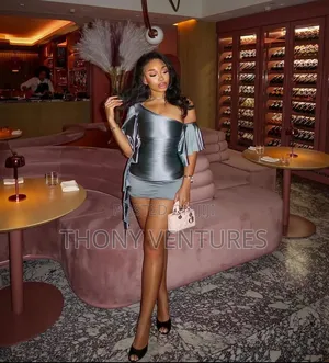 Boney Shoulderless Hip Hug Dress