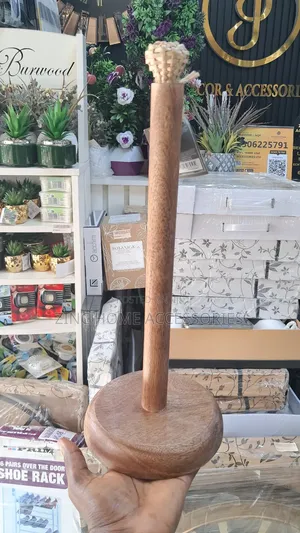 Wooden Tissue Holder