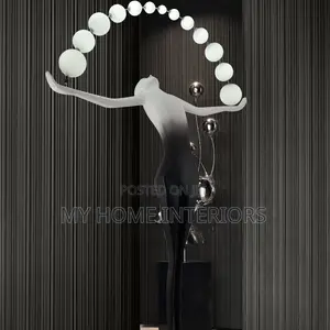 Ombré Humanoid Structural Floor Lamp