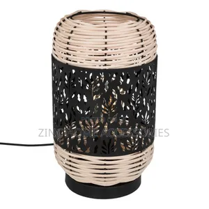 Bamboo Metal Lamp