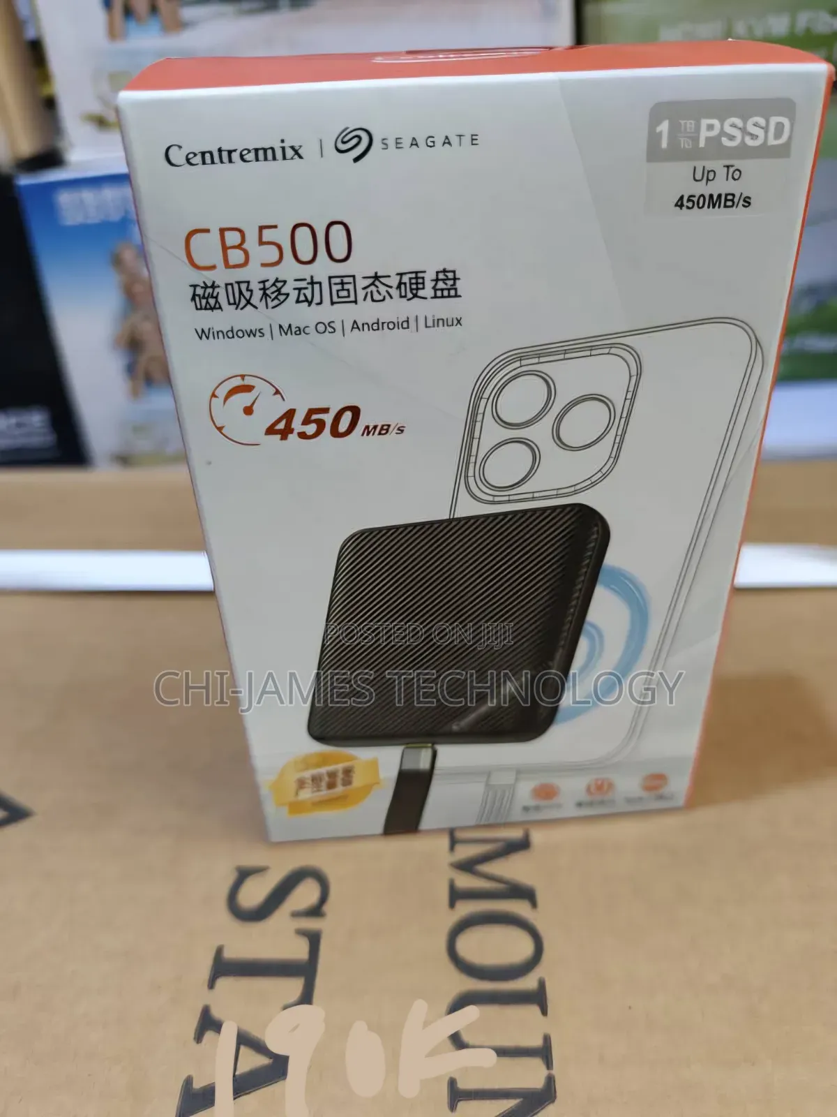 Seagate 1tb/2tb Portable SSD