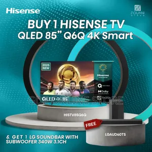 Hisense 85inch Qled Smart Tv Histv85q6q