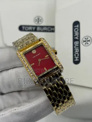 Original Tory Burch Mini Eleanor Watch Gold Tone Available in Store