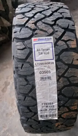 Brand New Next-Gen Bfgoodrich All-Terrain T/a Ko3 – Lt265/60r18