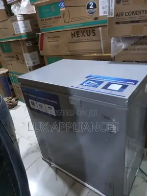 Midea 197l Deep Freezer With Led Interior Light