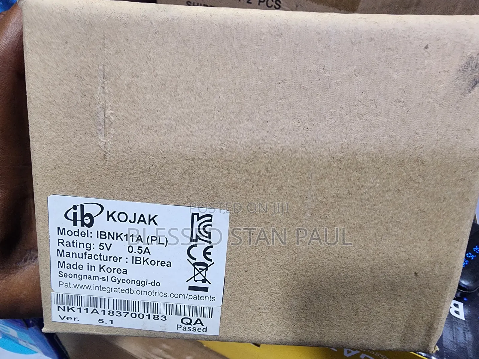 Kojak Fingerprint Scanner