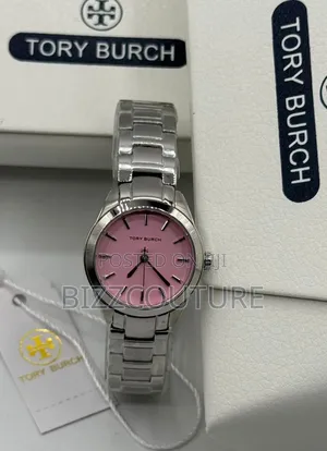 Original Tory Burch Mini Eleanor Watch Silver Chain Available in Store