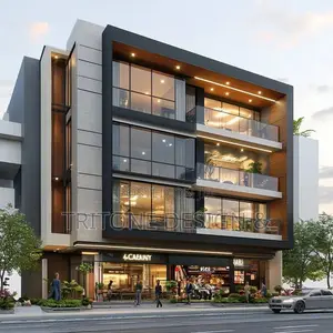 Office Complex Design + 3d Visualization Drawings