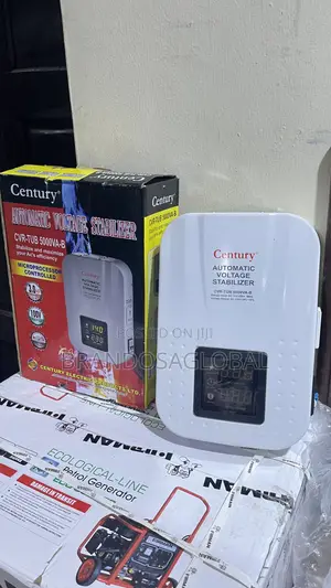 Century Stabilizer CVR-Tub-5000va-B – Powerful 5kva Voltage Stabilizer