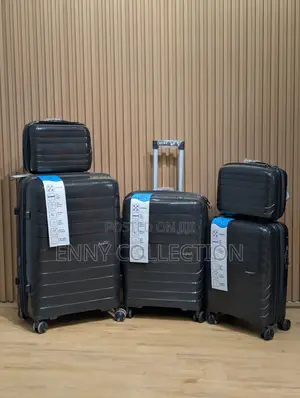High Quality Solid Pp Set 5 Luggage Traveling Box
