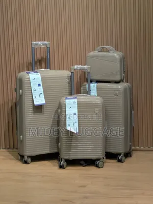 Set of 4 Rubber Luggage Traveling Box