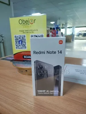 New Xiaomi Redmi Note 14 4G 128 GB Black