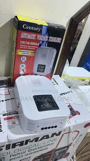 Century Stabilizer CVR-Tub-5000va-B–Reliable Electrical Unit Protector