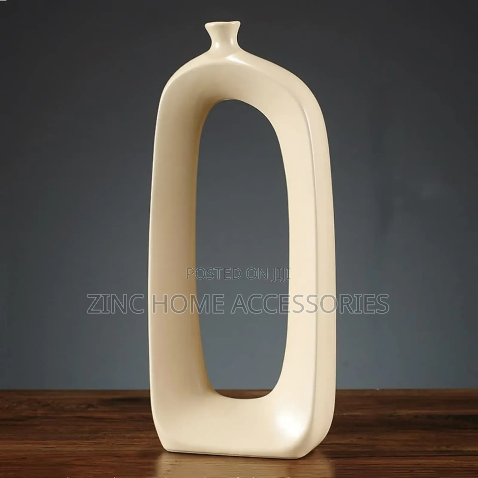 Oval Shape Vase