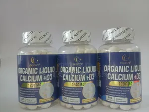 Organic Liquid Calcium + D3: Supports Healthy Muscle Function Movemen