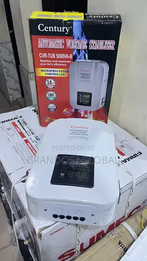 Century Stabilizer CVR-Tub-5000va-B–Reliablecommercial Power Protector