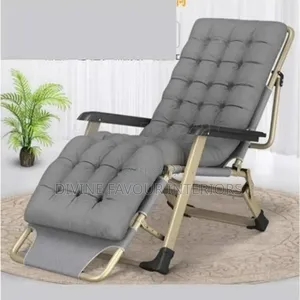 Adjustable Outdoor Relaxing Chair - Grey