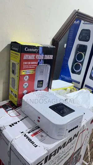 Century Stabilizer CVR-Tub-5000va-B – Modern Voltage Control Appliance