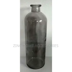 Grey Glass Vase