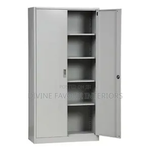 Multi Layer Two Door Metal Cabinet