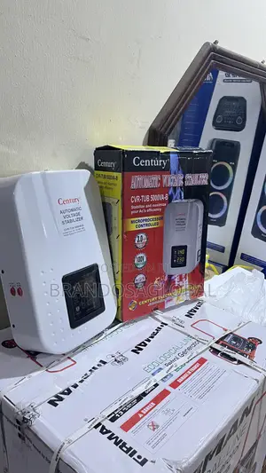 Century Stabilizer CVR-Tub-5000va-B – Reliable Appliance Safety Device