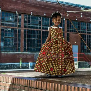 Ankara Print Maxi Dress