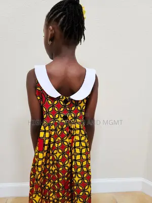 Ankara Print Maxi Dress