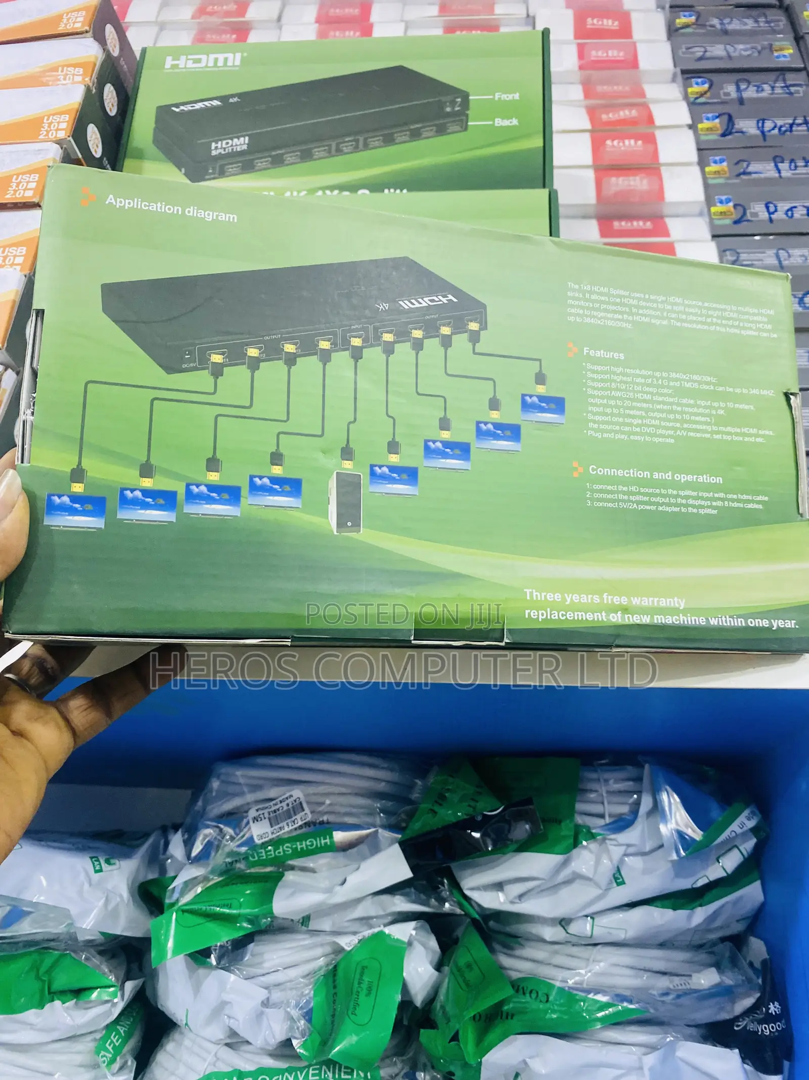 Hdmi Splitter 8 Port