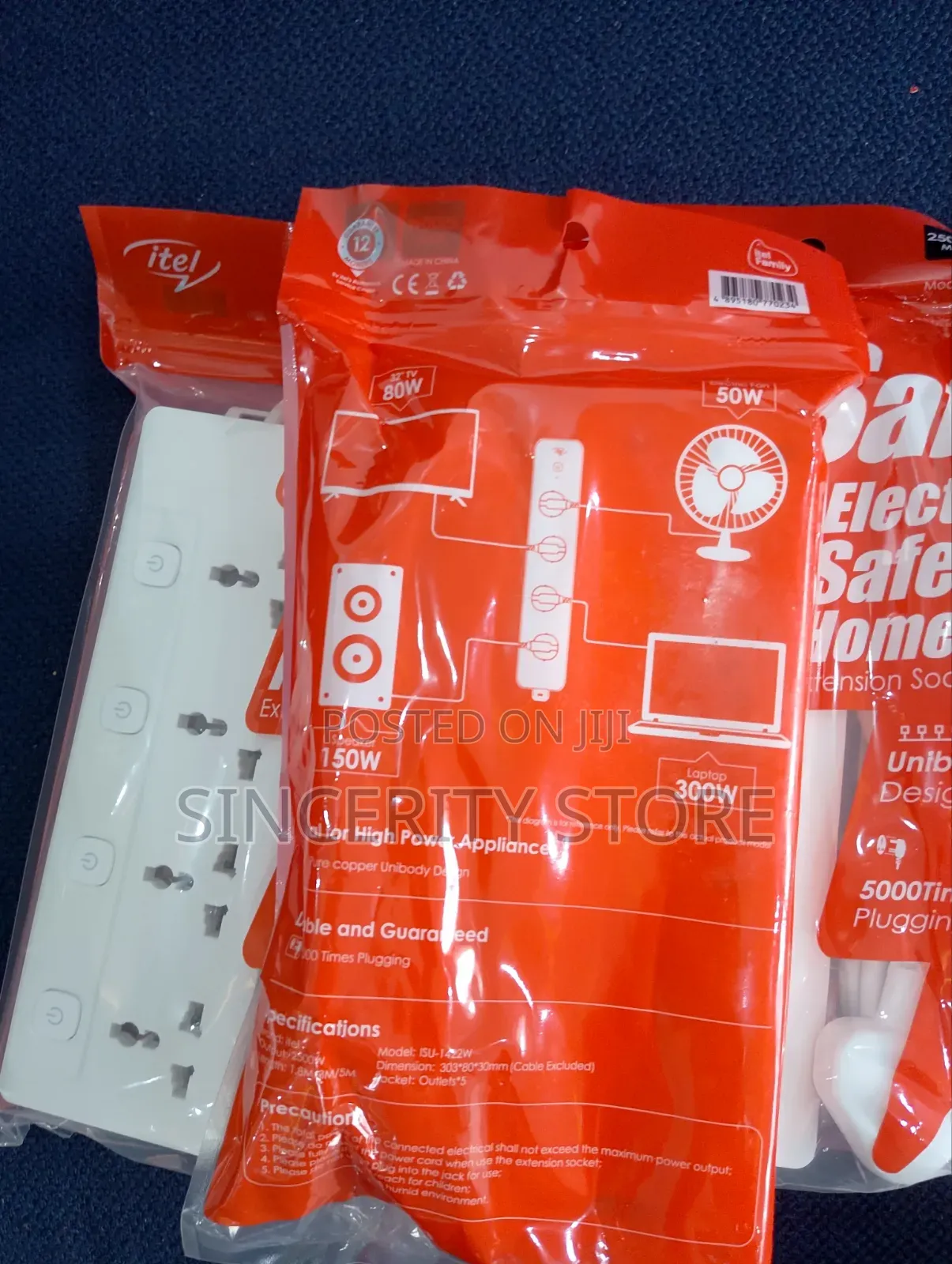 4 Ways Itel Extension Sockets (Multiswitch)