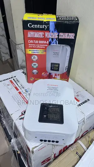 Century Stabilizer CVR-Tub-5000va-B–Reliablevoltagemanagementappliance