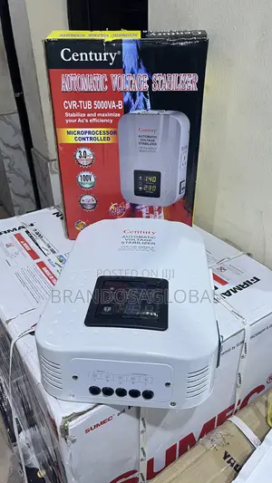 Century Stabilizer CVR-Tub-5000va-B–Premiumvoltageprotection Equipment