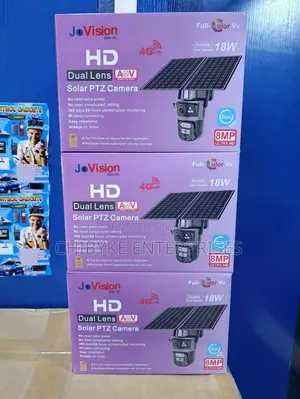 Double Panel, Ubox App , 4g Solar PTZ Camera, New Model