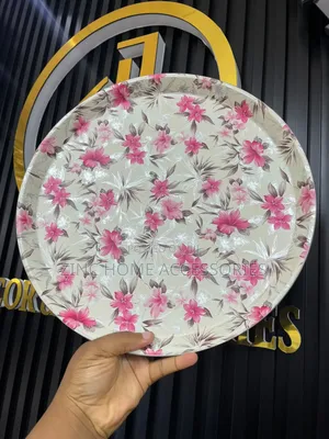 Round Serving Tray Assorted