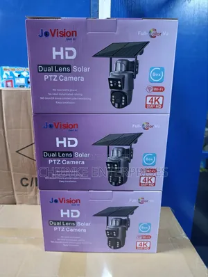 Wifi Version, Double Lens Solar PTZ Camera With Auto Tracking