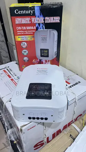 Century Stabilizer CVR-Tub-5000va-B–Practicalcommercialvoltageprotecto