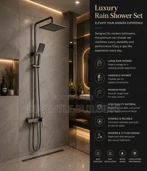 Luxury Rain Shower Set